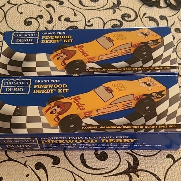 2 Cub Scout Derby Pinewood Derby Kits - Picture 1 of 7